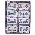 Blue Teddy Bear Throw