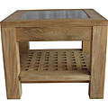 Cannes Solid Teak Side Table