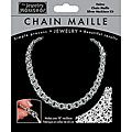 Helms Chain Maille 18-inch Silver Necklace Jewelry Kit