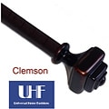 Clemson 84 to 144-inch Telescoping Curtain Rod Set