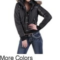 Cappuccino Brand Junior's Faux Fur Puff Jacket