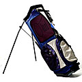 Ergonomix Navy/ Silver Golf 'Ergowalk' Stand Bag