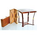 Folding Indoor/ Outdoor Wood Card Table