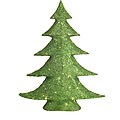 Decorative 31-inch Green Sisal Tree with LED