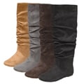 Misbehave by Adi Women's Faux Suede Flat Boots