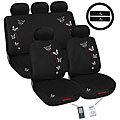 Butterfly iPocket 12-piece Automotive Seat Cover Set