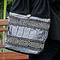 Cotton 'Music' Shoulder Bag (Thailand)