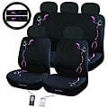 Dolphins 12-piece Automotive Seat Cover Set