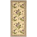 Free correlative roadmap for Made Hooked rug Hand-hooked Violet Wool Rug (2'6 x 6')