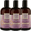 Aromaland Lavender 12-oz Body Oils (Pack of 3)