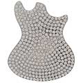 Boston Traveler Unisex Rhinestone Guitar Belt Buckle