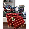 Italian Made Oversized Collegiate Striped Throw