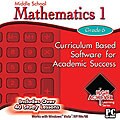 High Achiever Middle School Mathematics 1 Educational Software