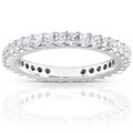14k Gold 3/4ct Round Diamond Eternity Band
