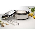 Induction Ready15-inch Oval Double Roaster