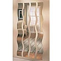 Set of Four Wave Strip Mirrors