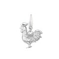 Sterling Silver Rooster Charm