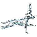 Sterling Silver Dalmatian Charm