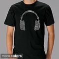Los Angeles Pop Art Men's Headphones T-shirt