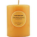 Sweet Orange and Myrrh Essential Blend 3x4-inch Pillar Candle