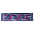 Red Log Cabin Table Runner
