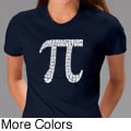 Los Angeles Pop Art Women's 'Pi' T-shirt