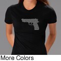 Los Angeles Pop Art Women's '2nd Amendment Gun' Shirt