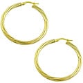 10k Yellow Gold 29-mm Hoop Earrings