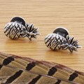 Free connected guide on antique Arts Sterling Silver Pineapple Cufflinks (Mexico)
