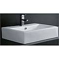 Rectangular Porcelain Bath Vessel Sink