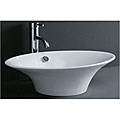 DeNovoTulip-shaped Porcelain Bathroom Vessel Sink