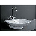 Porcelain Shell-shape Bath Vessel Sink
