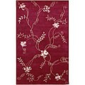 Hand-knotted Ivory Dharma Wool Rug (10' x 12'6)