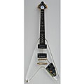 Acrylic Clear V-shaped Electric Guitar