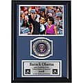 Obama and Michelle 12x18 Framed Print Patch