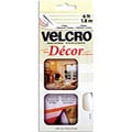 Velcro White Home Decor Tape (1 inch x 6 feet)