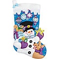 Frosty Stocking Felt Applique Kit