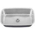 Ticor Stainless Steel 16-gauge Undermount Kitchen Sink