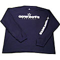 Dallas Cowboy Navy Blue Long-sleeve T-shirt