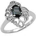 Sterling Silver Sapphire Bloom Ring