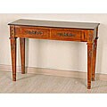 Carved Wood Straight-leg Table