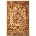 Handmade Classic Heriz Gold/ Red Wool Rug (8'3 x 11)
