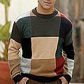 Alpaca Wool 'Longitudes and Latitudes' Sweater (Peru)