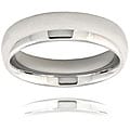 Men's Titanium Domed Polished Comfort Fit Band (6 mm)