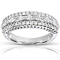 14k Gold 5/8ct TDW Baguette Diamond Anniversary Band (H-I, I1-I2)