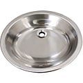 Geyser Stainless Steel Undermount / Overmount Bathroom Sink