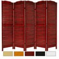 Wooden 6-foot 5-panel Venetian Room Divider (China)