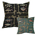 Framed Fish Large 24-inch Floor Pillow