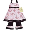 JoJo Designs Infant Girl's Pink Boutique Dress Set