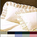 Poplin Ruffled Pillow Shams (Pack of 2)